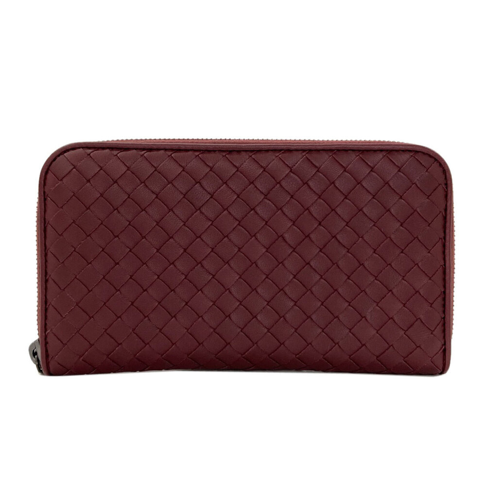 Bottega Veneta Intrecciato Long Wallet, Calfskin, Women's.